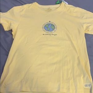 Yellow life is good T-shirt